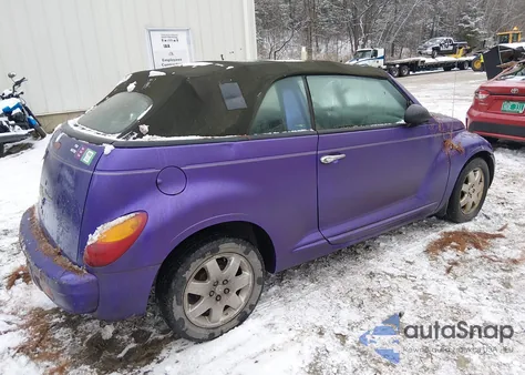 2005 Chrysler Pt Cruiser Touring from USA, damaged, VIN 3C3EY55E15T290344